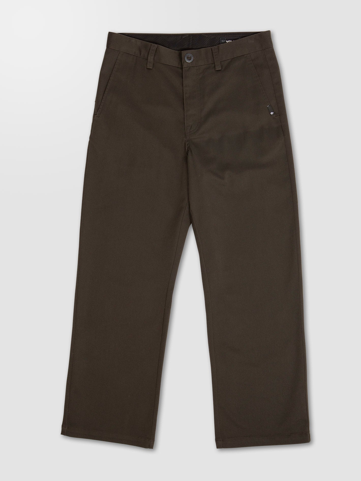 Loose Truck Chino Trousers - RINSED BLACK