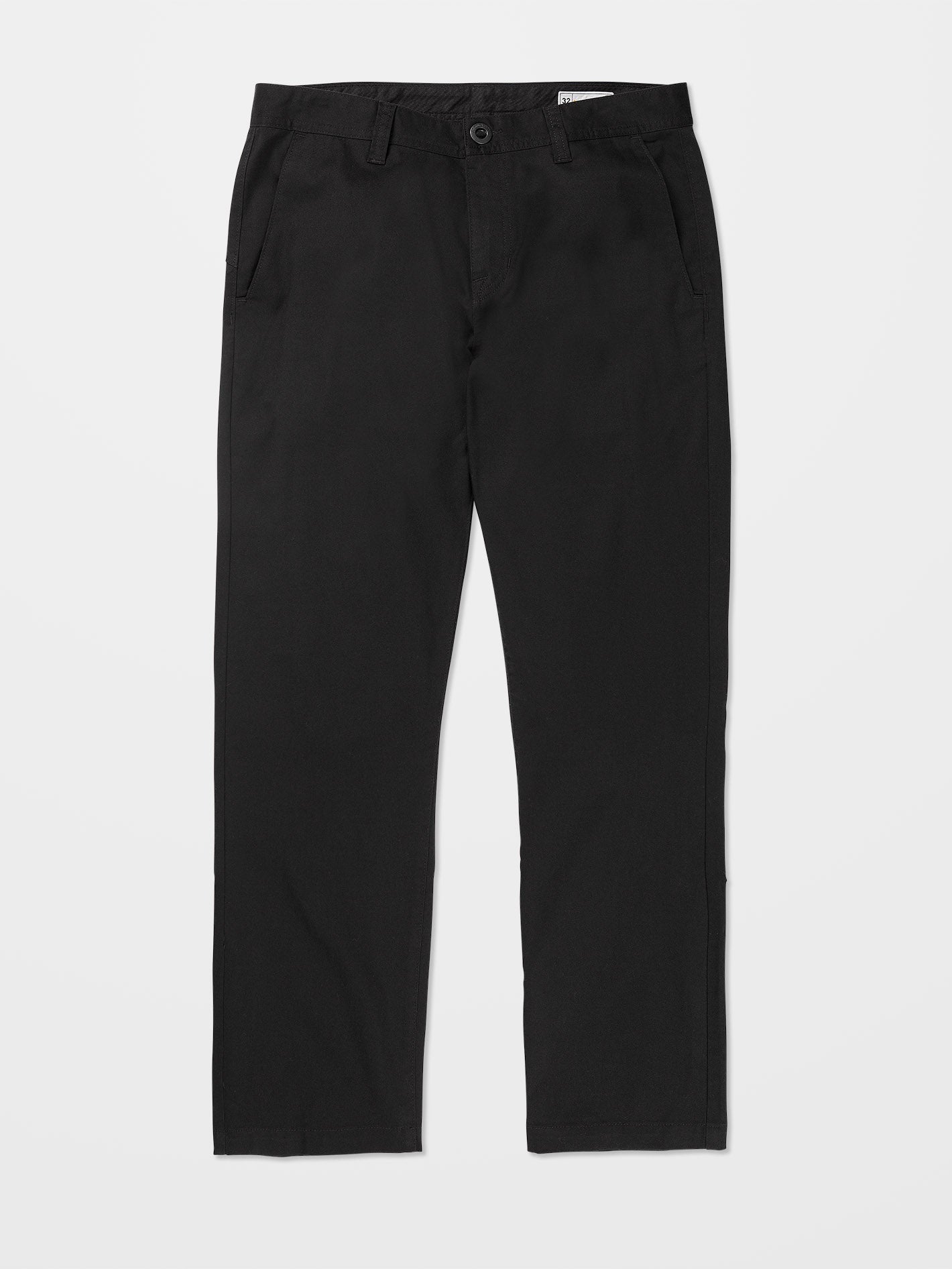 Frickin Regular Stretch Chino Trousers - BLACK