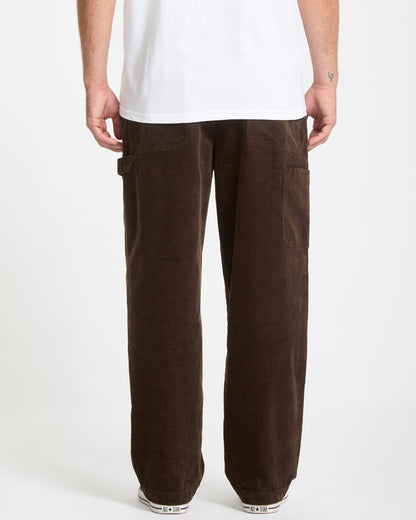 Kraftsman Corduroy Trousers - Brown Stone