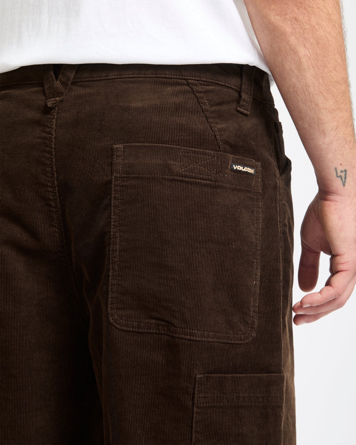 Kraftsman Corduroy Trousers - Brown Stone