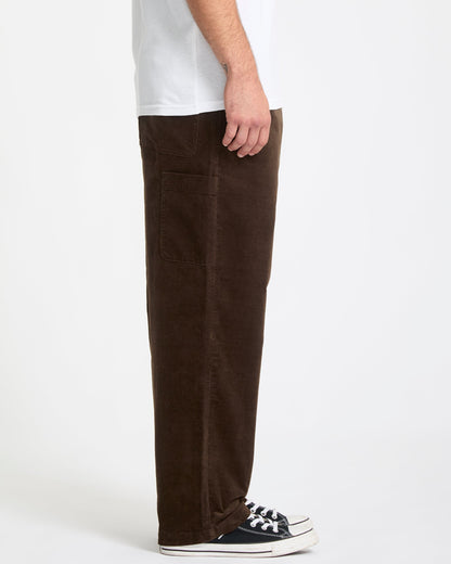 Kraftsman Corduroy Trousers - Brown Stone