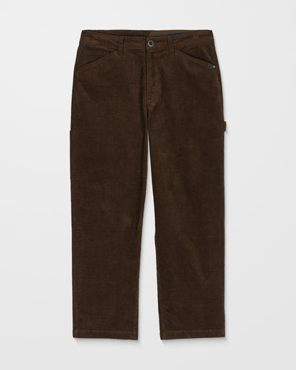 Kraftsman Corduroy Trousers - Brown Stone