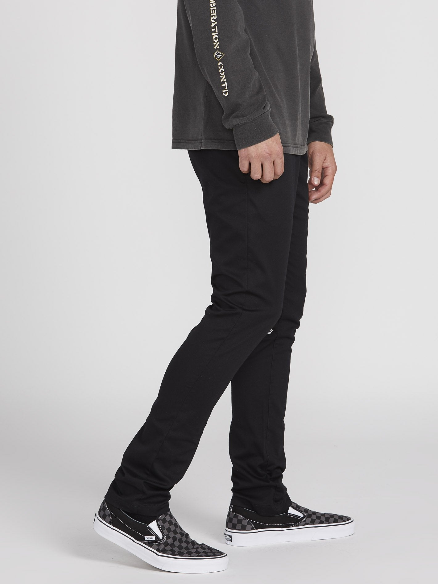 Frickin Skinny Chino Pant - BLACK