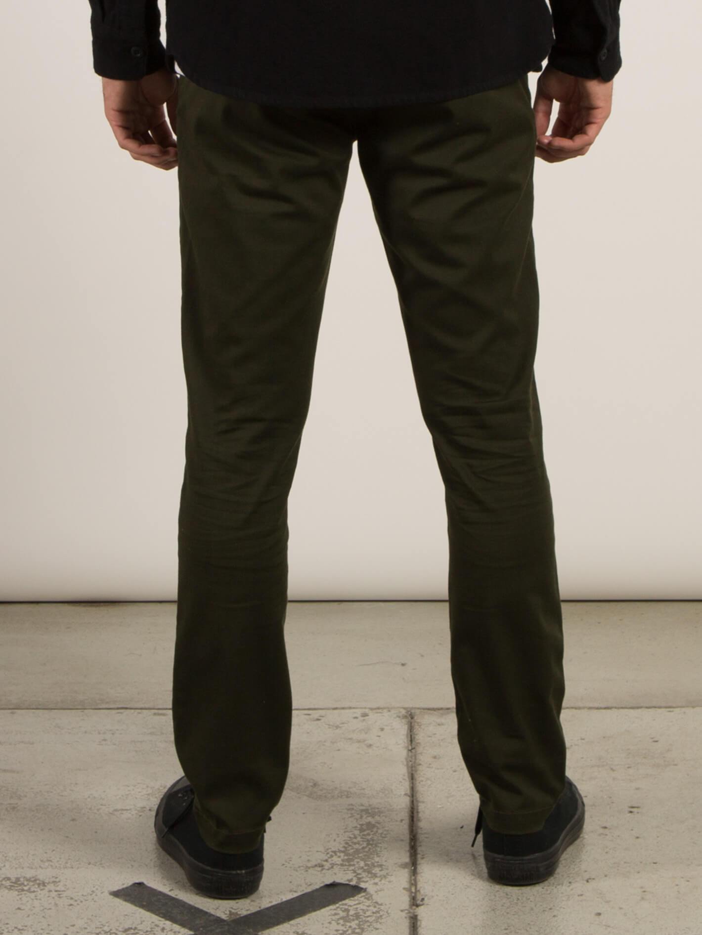 Frickin Skinny Chino Pants - Dark Green