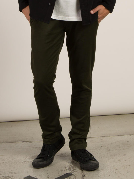 Frickin Skinny Chino Pants - Dark Green