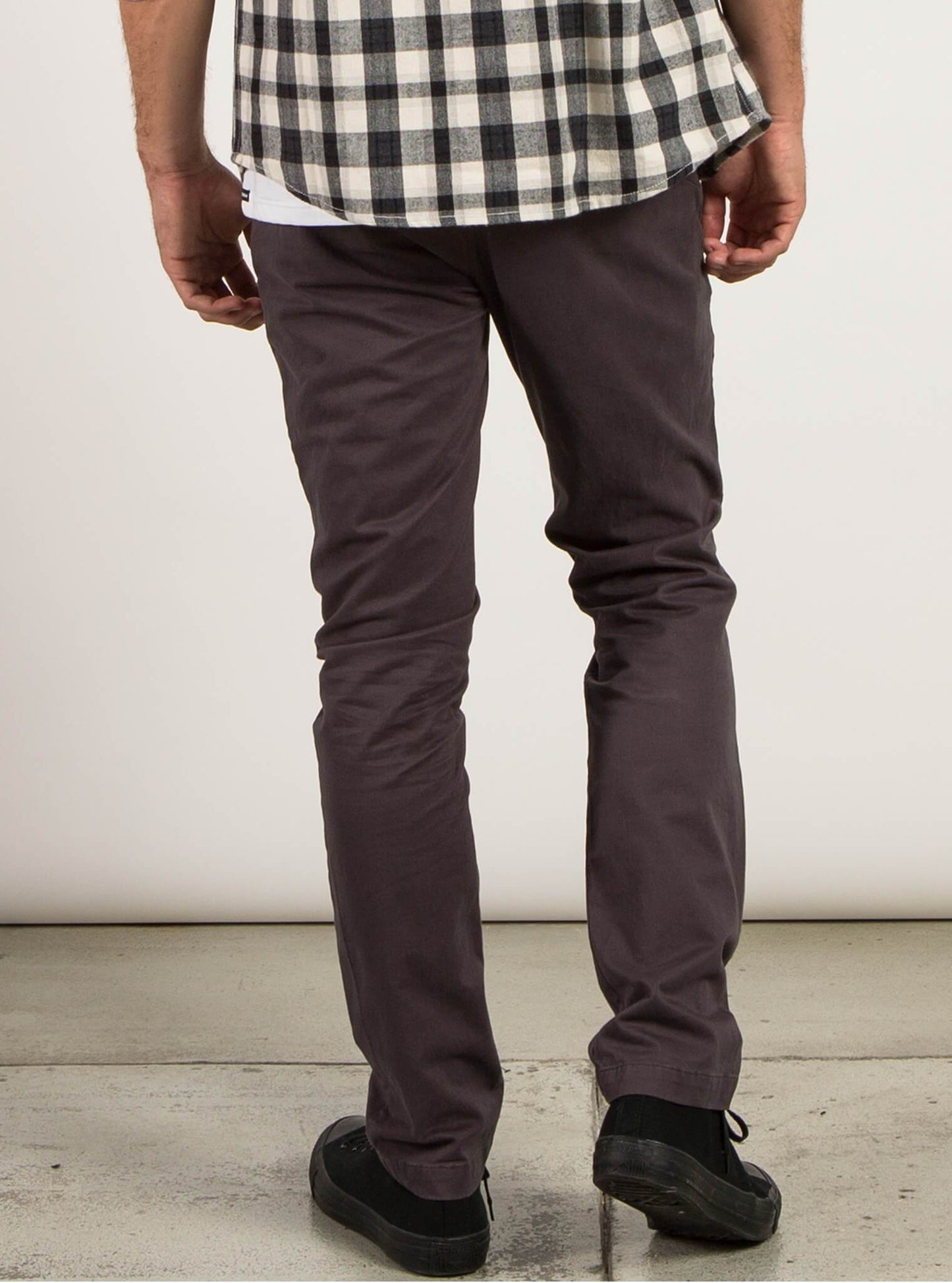 Frickin Slim Chinos - Asphalt Black