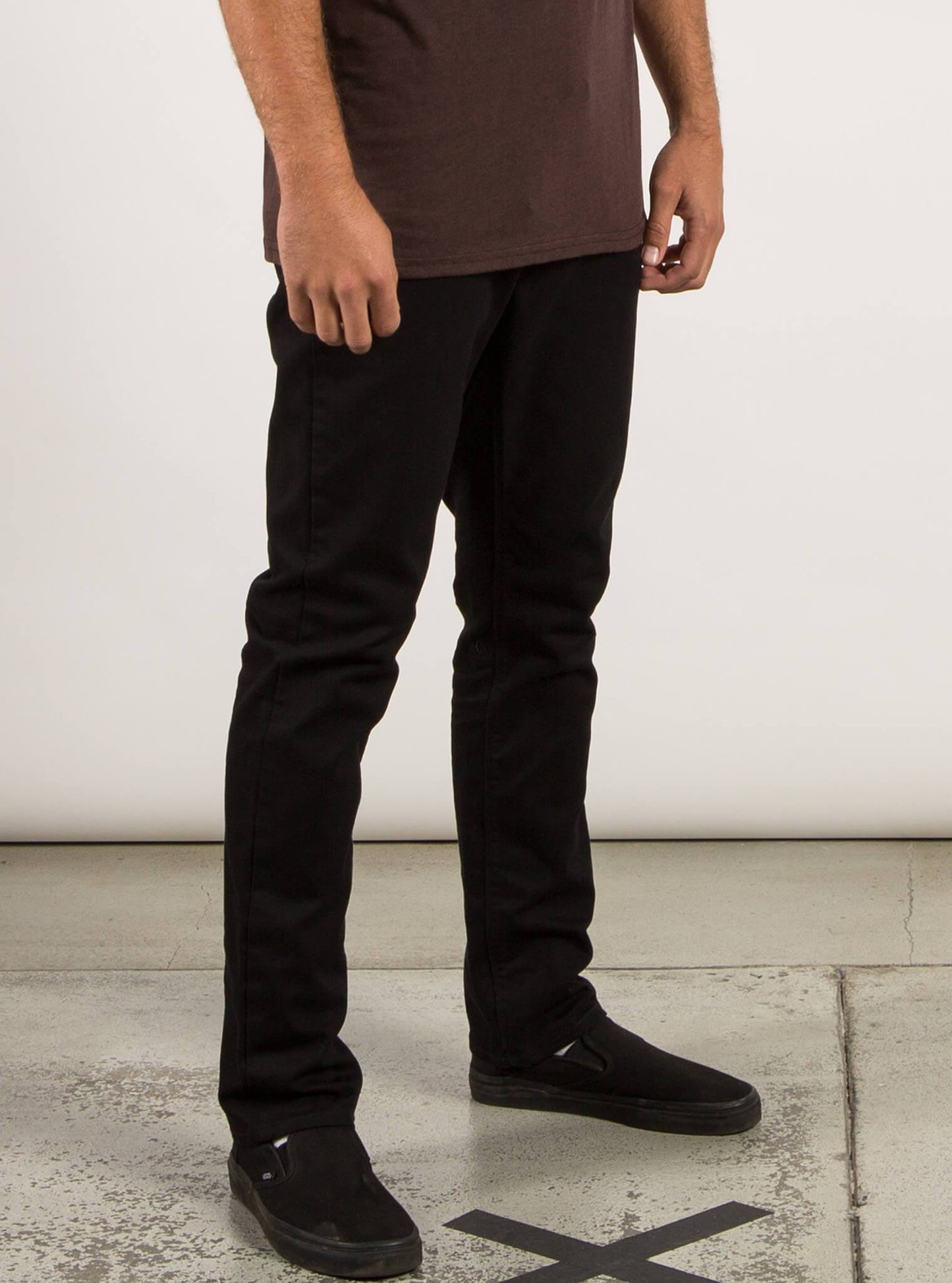 VSm Gritter Slim Chino Pants - Black