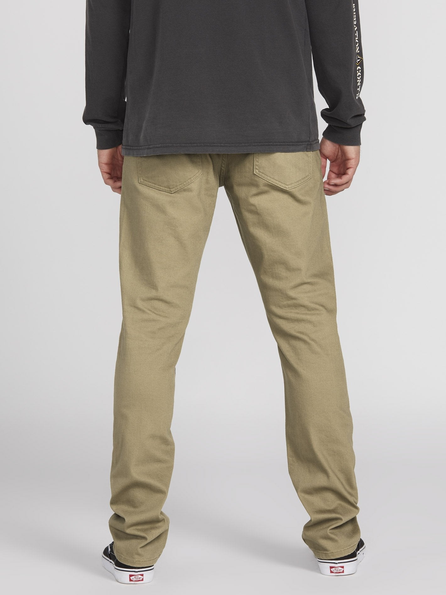 Vorta 5 Pocket Slub Trousers - Khaki