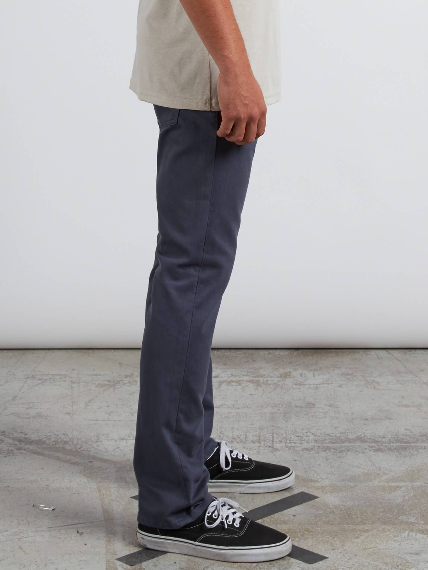 Vorta 5 Pocket Slub Slim Fit Jeans - Midnight Blue