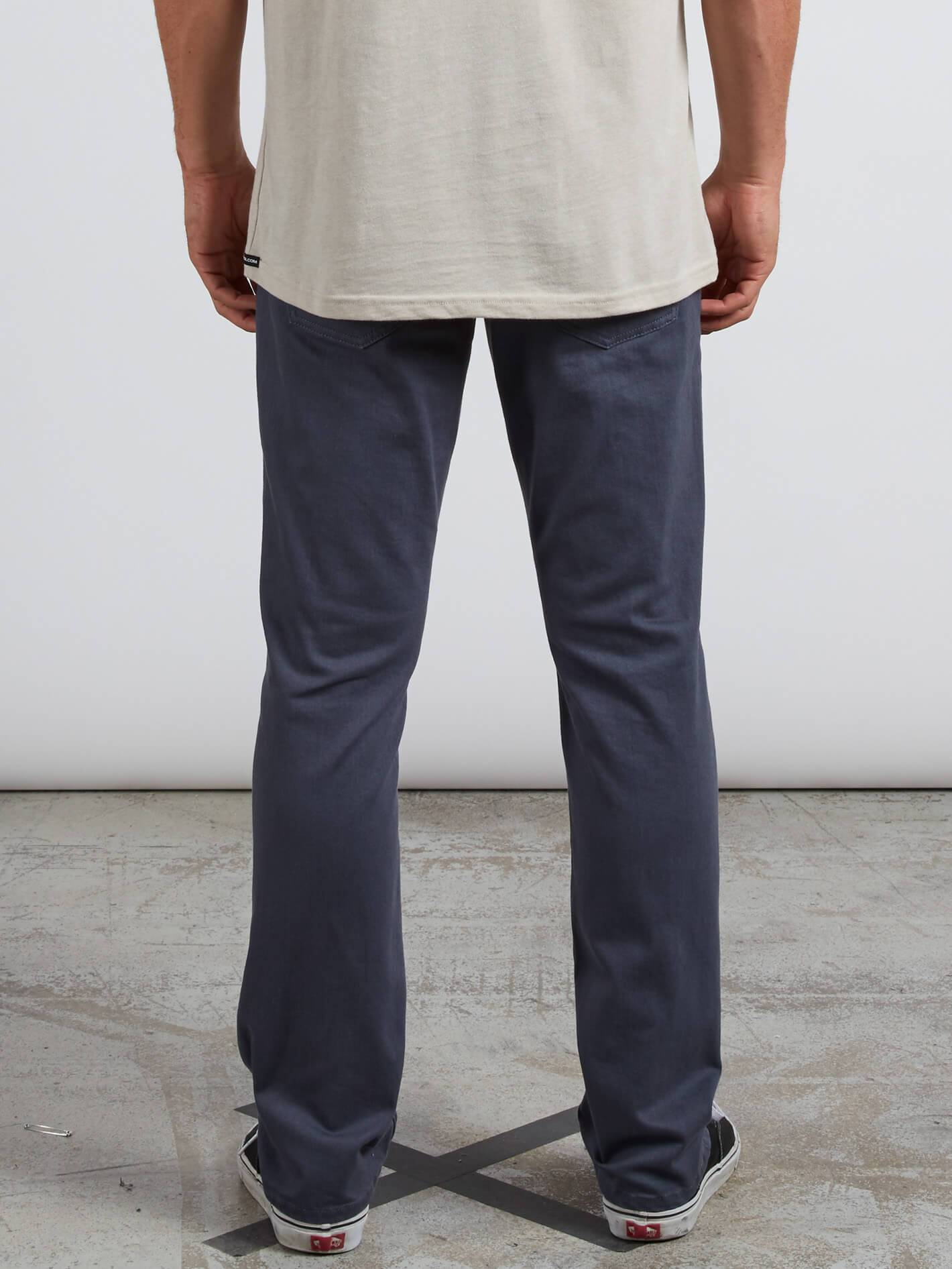Vorta 5 Pocket Slub Slim Fit Jeans - Midnight Blue