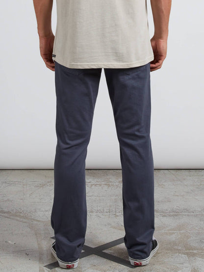 Vorta 5 Pocket Slub Slim Fit Jeans - Midnight Blue
