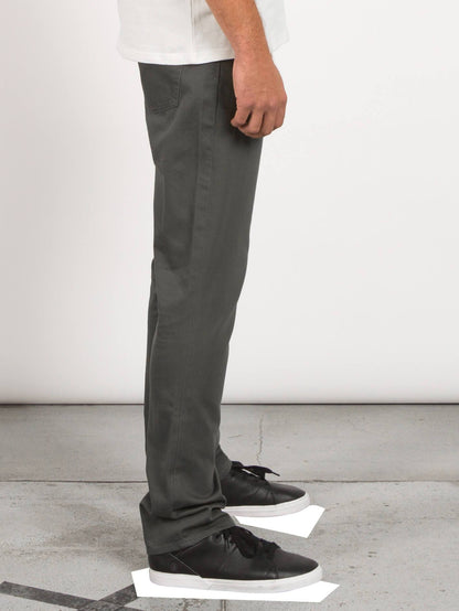 Vorta 5 Pocket Slub Slim Fit Jeans - Military