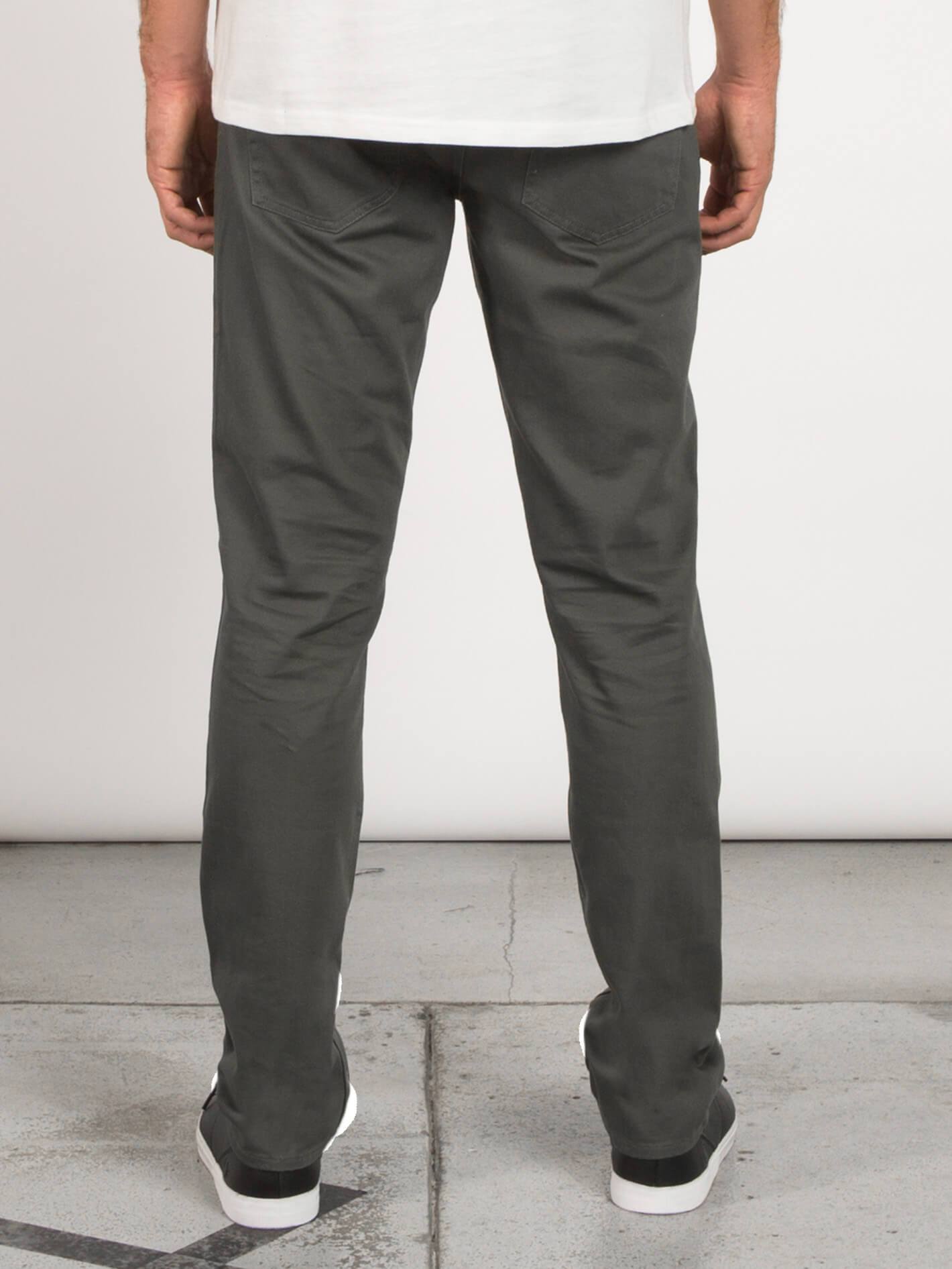 Vorta 5 Pocket Slub Slim Fit Jeans - Military