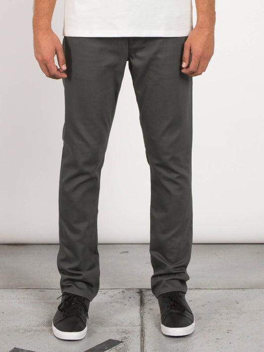 Vorta 5 Pocket Slub Slim Fit Jeans - Military