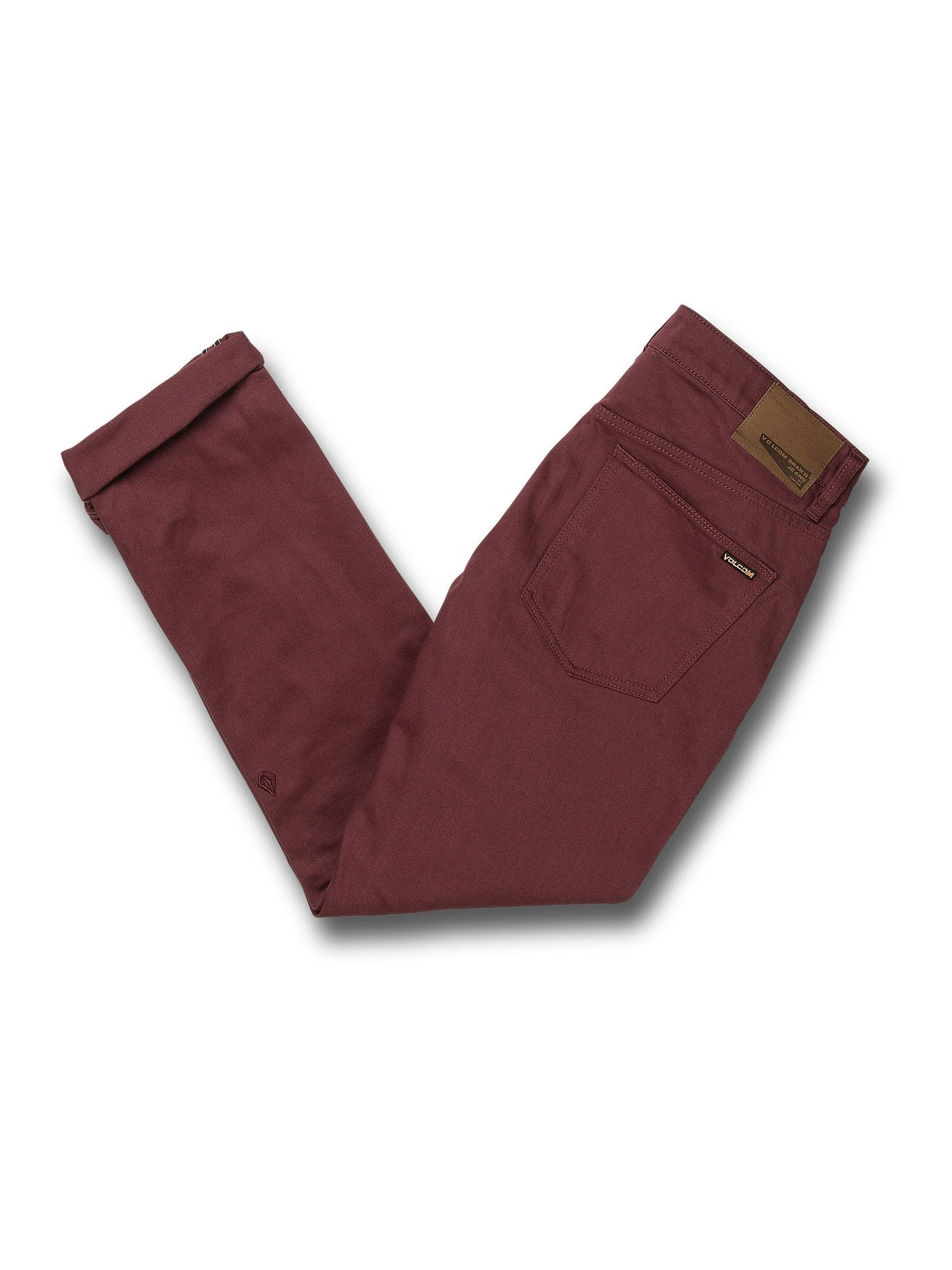 Vorta 5 Pocket Slub Trousers - Pinot