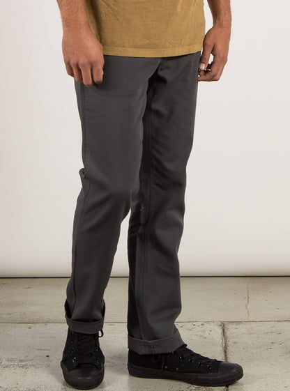 VSm Gritter Modern Chino Pants - Asphalt Black