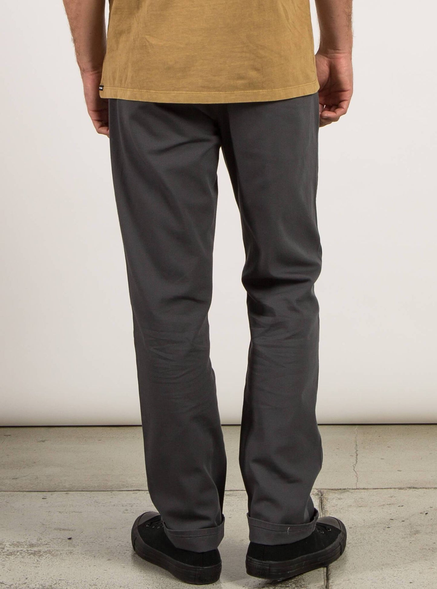 VSm Gritter Modern Chino Pants - Asphalt Black