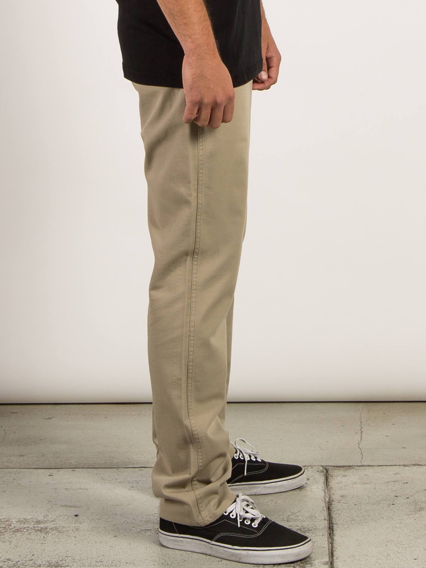 VSm Gritter Modern Chino Pants - Khaki