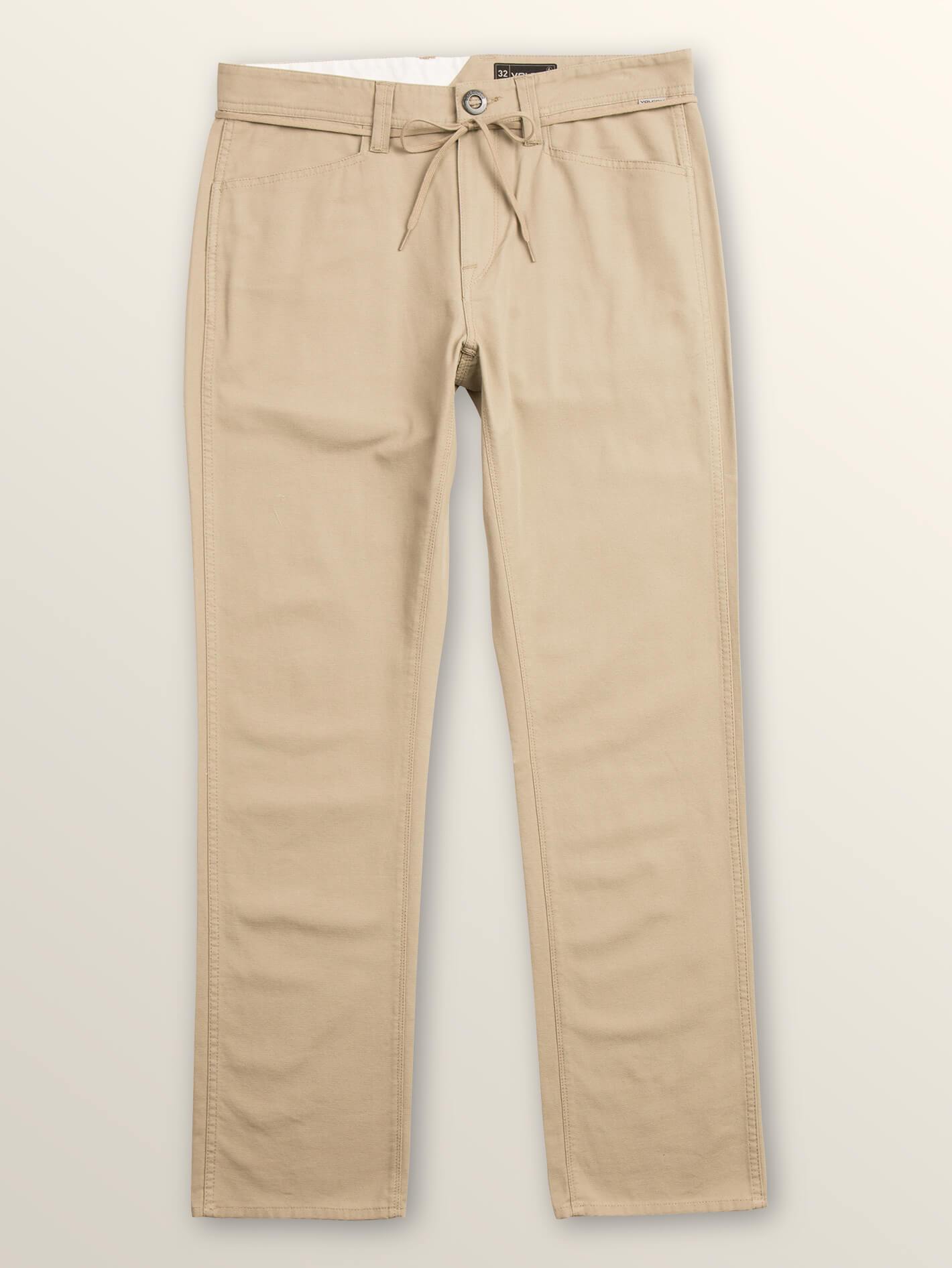 VSm Gritter Modern Chino Pants - Khaki