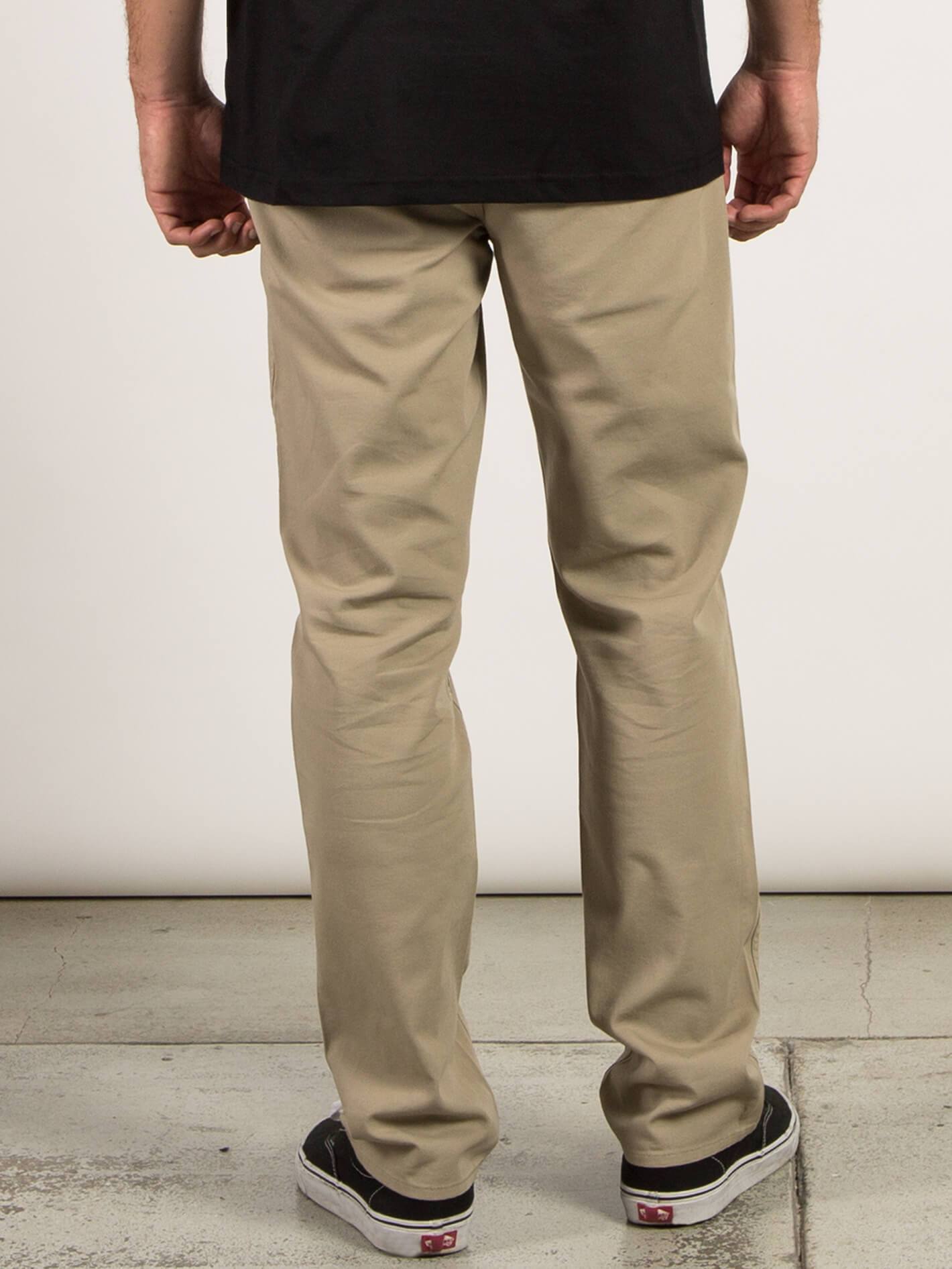 VSm Gritter Modern Chino Pants - Khaki