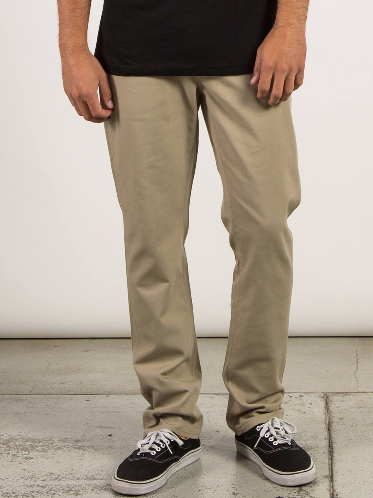 VSm Gritter Modern Chino Pants - Khaki