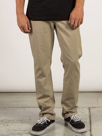 VSm Gritter Modern Chino Pants - Khaki