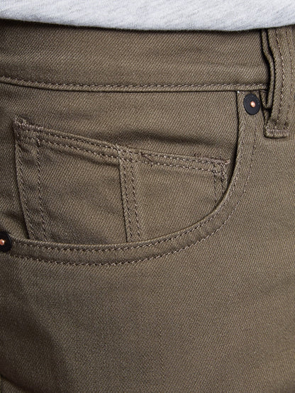 Solver 5 Pocket Slub Pant - Tarmac Brown