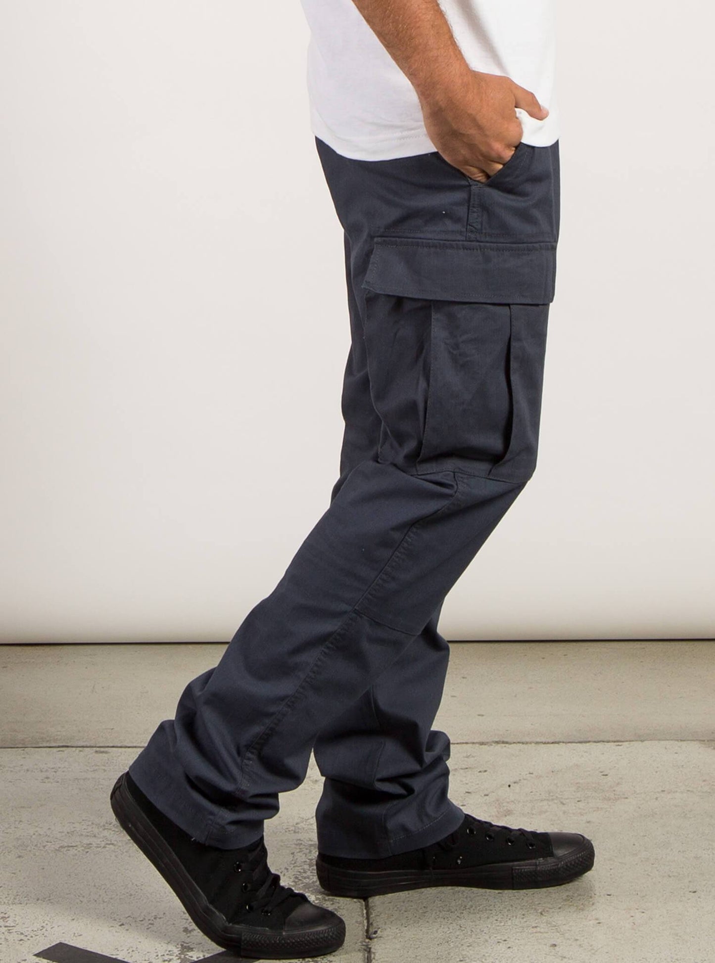 VSm Stranger Modern Cargo Pants - Dark Navy