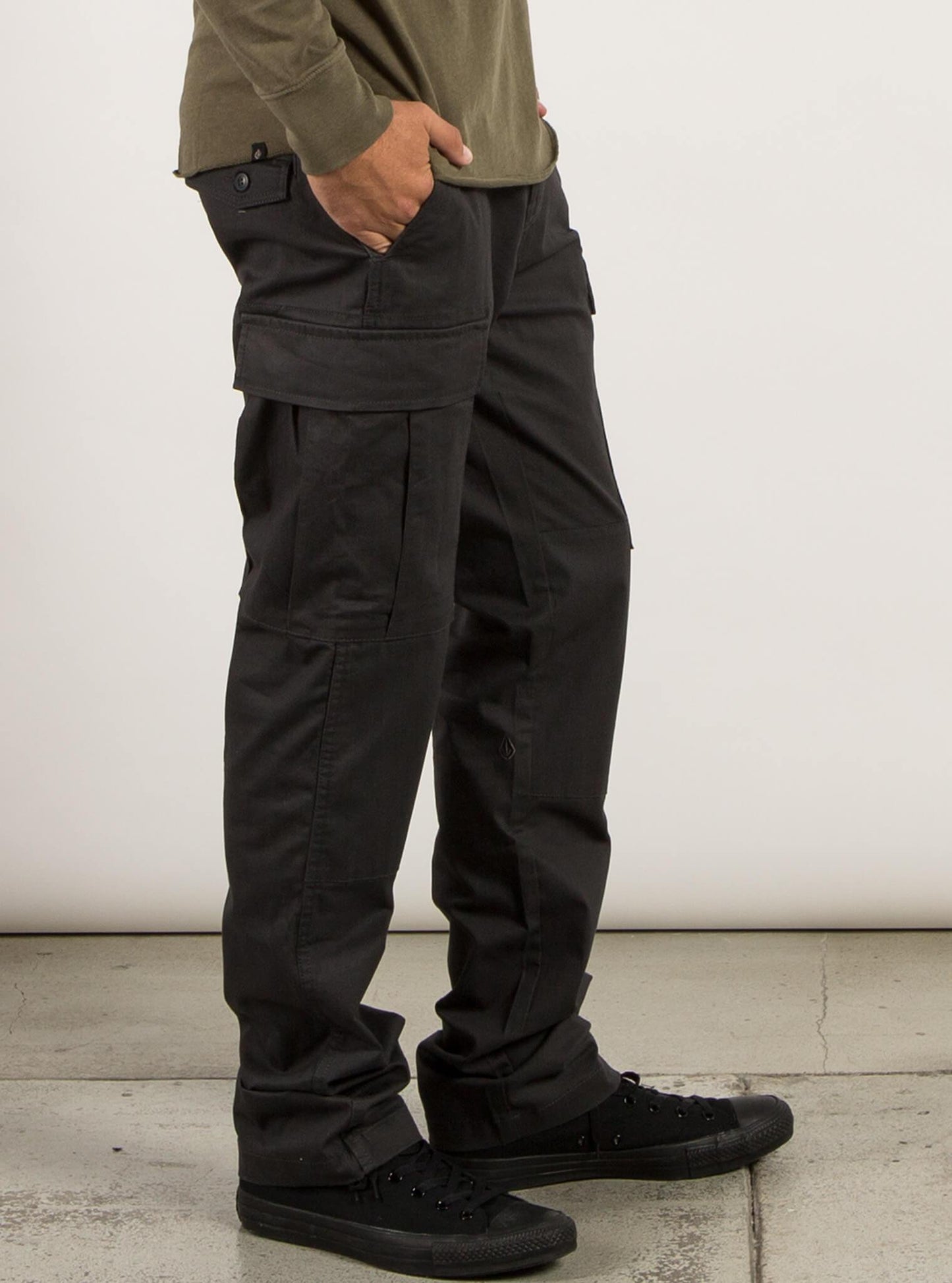 VSm Stranger Modern Cargo Pants - Stealth