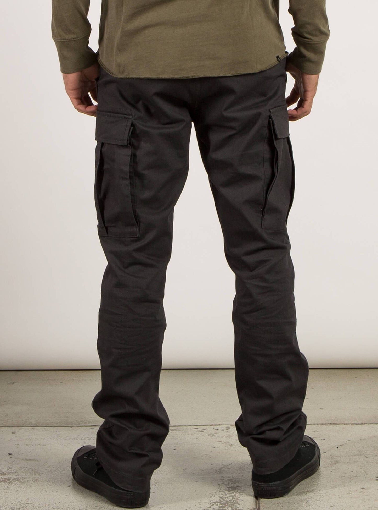 VSm Stranger Modern Cargo Pants - Stealth