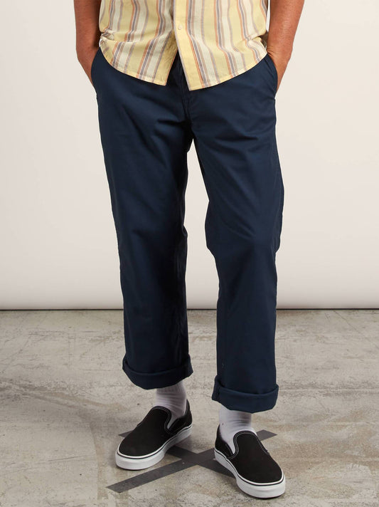 VSM Gritter Plus Chino Pants - Service Blue