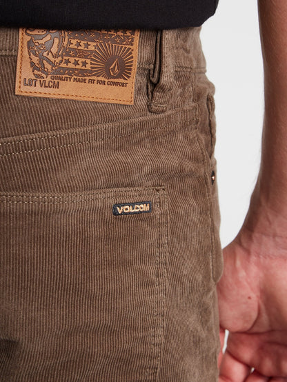 Vorta 5 Pocket Cord Pant - MUSHROOM