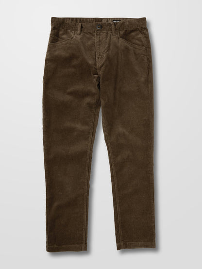 Louie Lopez Tapered Cord Pant - DARK EARTH