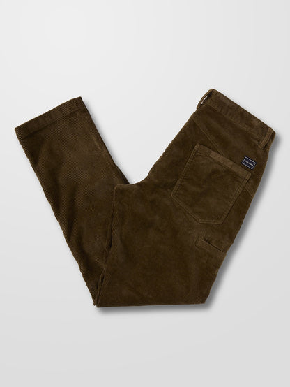 Louie Lopez Tapered Cord Pant - DARK EARTH