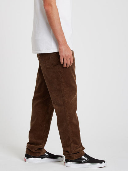 Louie Lopez Tapered Cord Pant - DARK EARTH