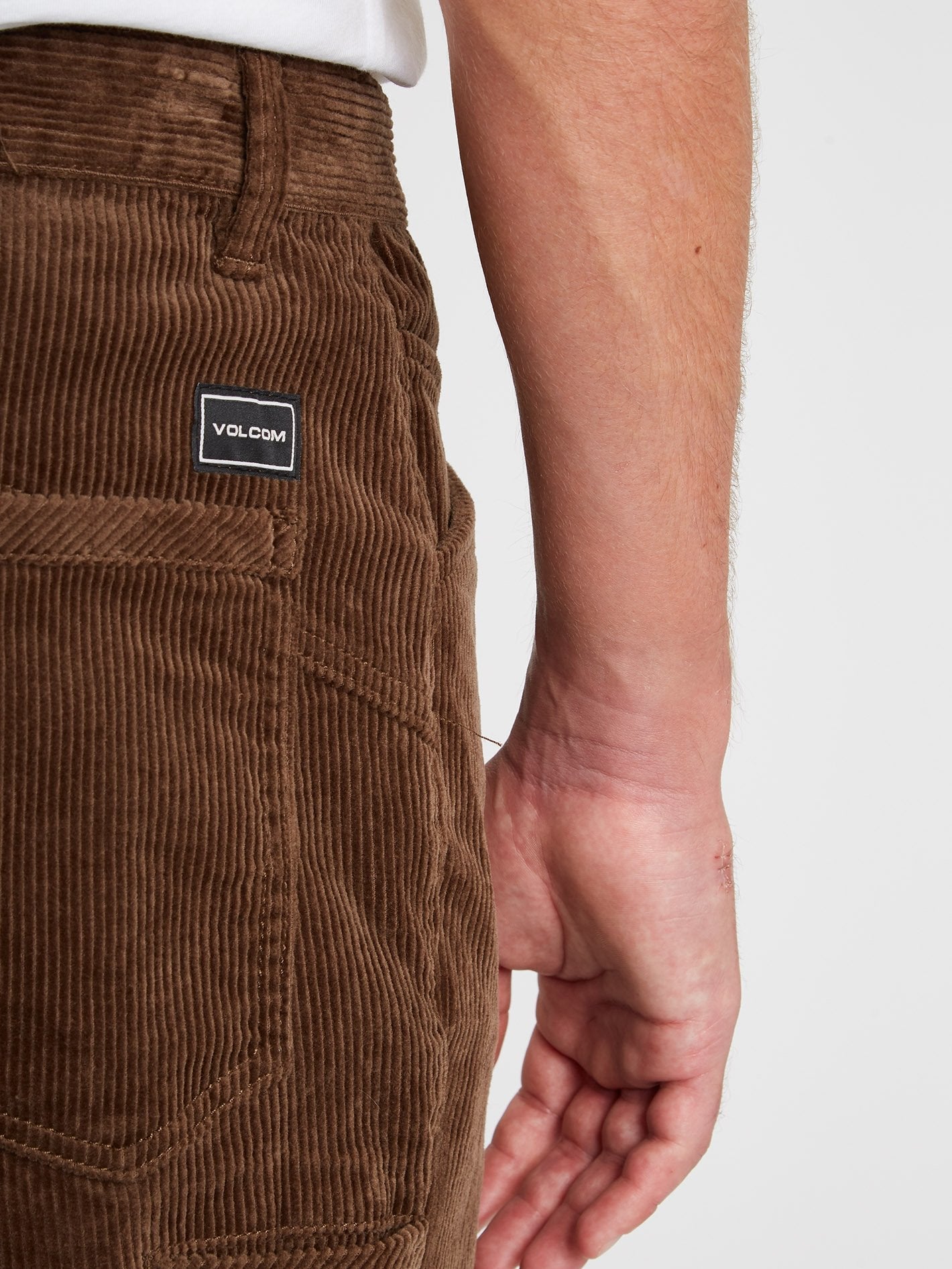 Louie Lopez Tapered Cord Pant - DARK EARTH