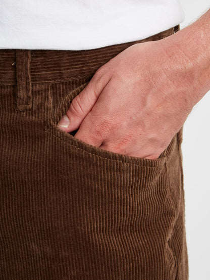 Louie Lopez Tapered Cord Pant - DARK EARTH