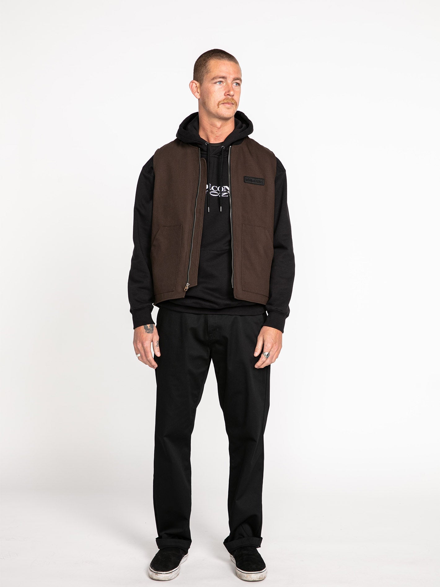 Frickin Skate Chino Trousers - BLACK