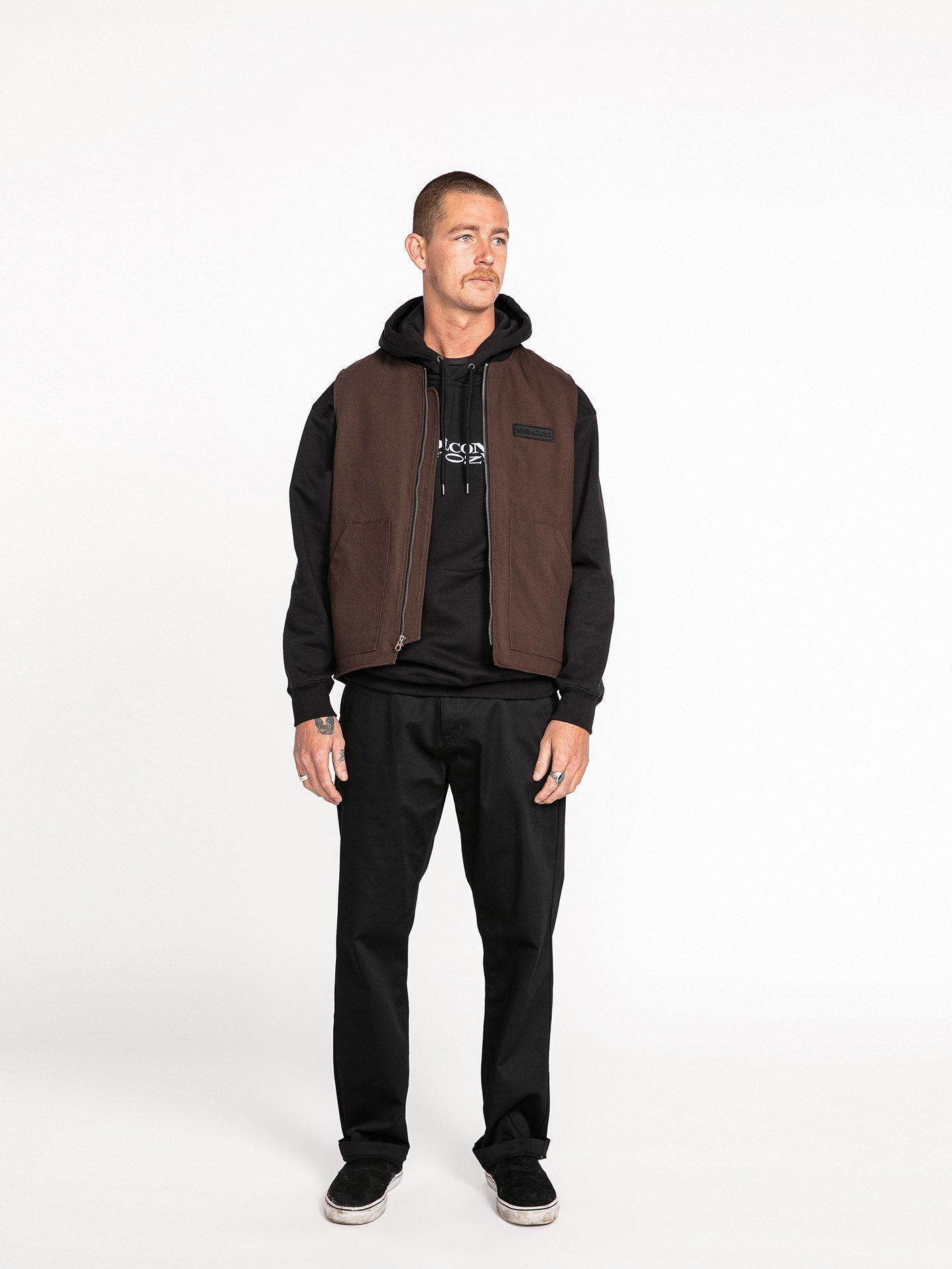 Frickin Skate Chino Trousers - BLACK