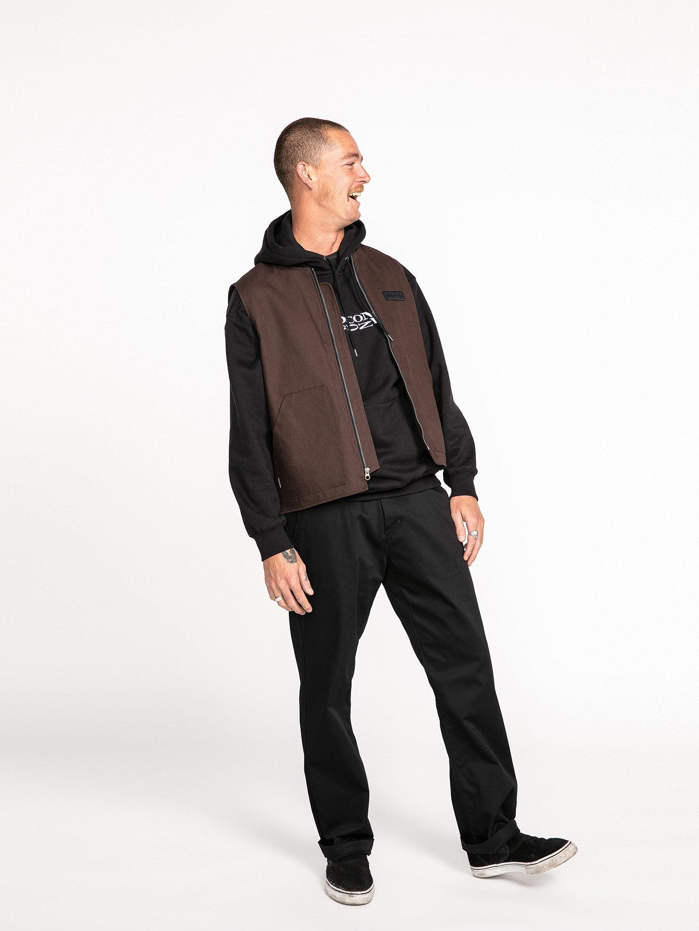 Frickin Skate Chino Trousers - BLACK