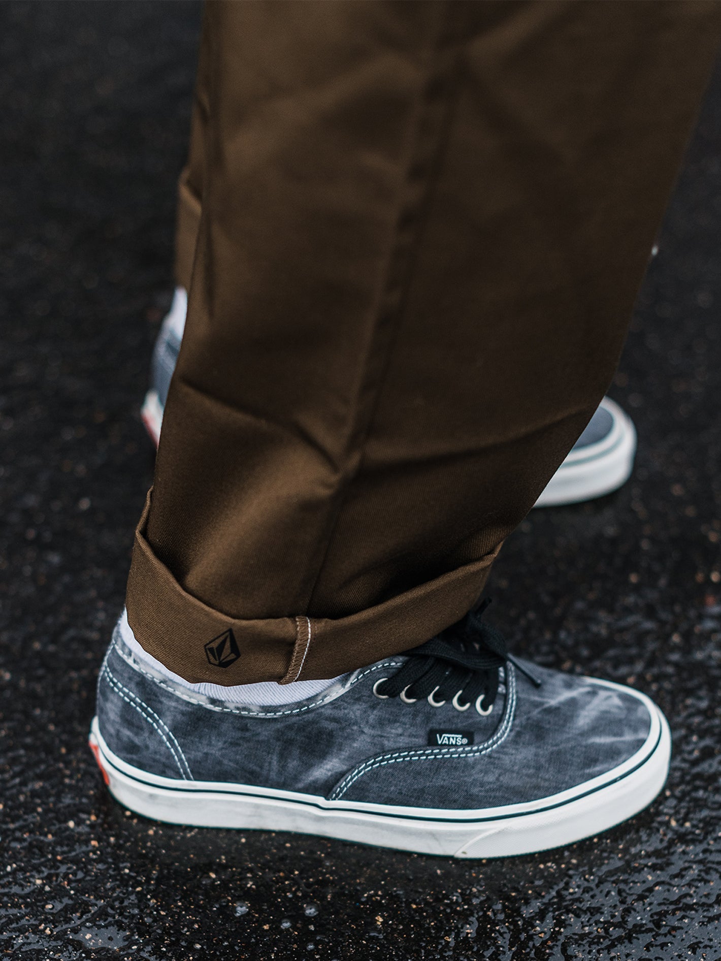 Frickin Skate Chino Trousers - DARK EARTH