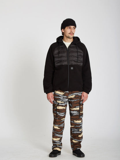 Pinz And Needles Cargo Trousers - BARK BROWN