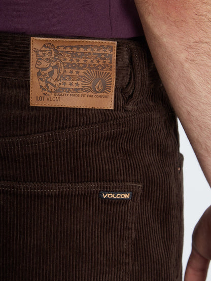 Lurking About Corduroy Trousers - DARK BROWN