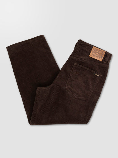 Lurking About Corduroy Trousers - DARK BROWN