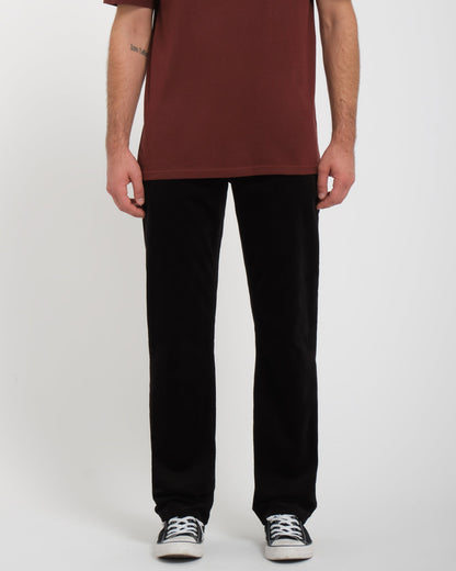 Solver 5 Pocket Corduroy Trousers - Black