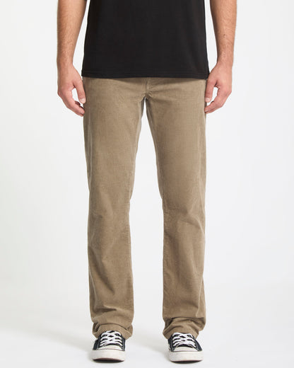 Solver 5 Pocket Corduroy Trousers - Brindle