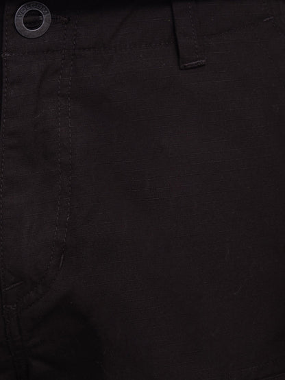 Strange Tripper Tapered Cargo Trousers - Black