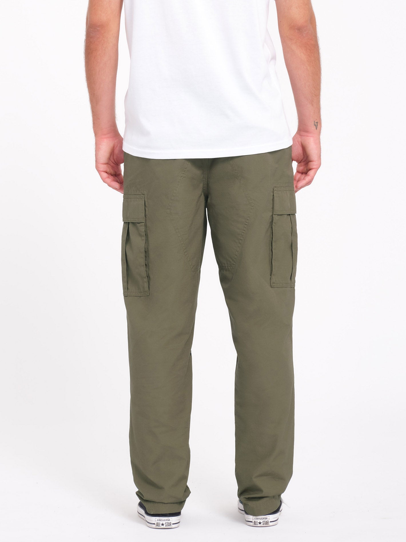 Strange Tripper Tapered Cargo Trousers - Wintermoss