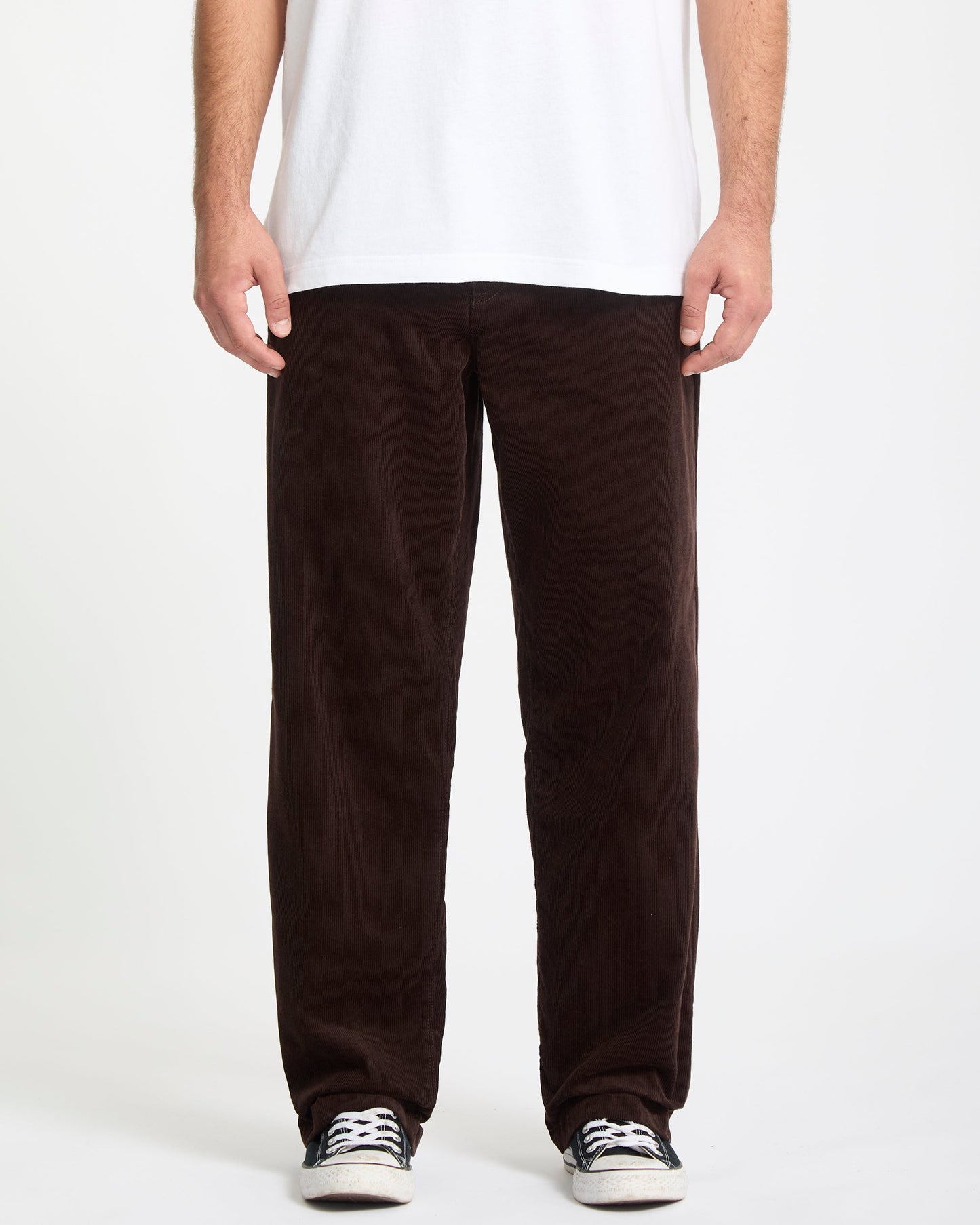 Frickin Loose Tapered Corduroy Trousers - Cacao