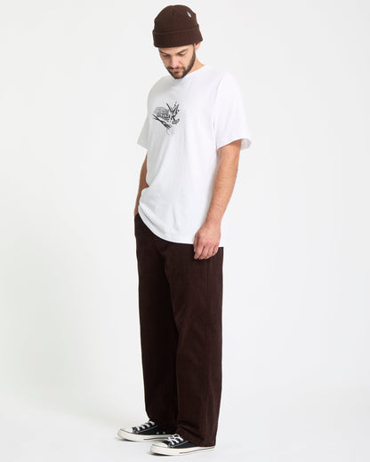 Frickin Loose Tapered Corduroy Trousers - Cacao